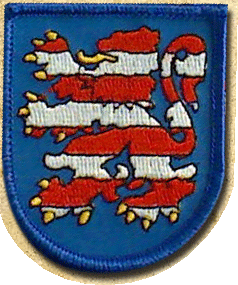 Das Wappen von Ritter Sebastian zu Thüringen von der Ebersburg
